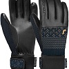 Горнолыжные перчатки Reusch Petra Vlhova R-Tex Xt 6231271-4470 (р-р 6, Dress Blue/Gold)
