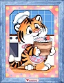 Алмазная мозаика Алмазная Живопись Тигренок пекарь АЖ-4156