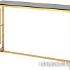 Консольный стол Stool Group Бруклин 115x30 ECST-013-TG-SK (стекло Smoke/сталь золото)