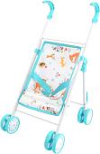 Коляска для кукол Mary Poppins Олененок 68571 (голубой)