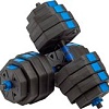 Набор гантелей с грифом для штанги VictoryFit VF-DН400 2x20 кг