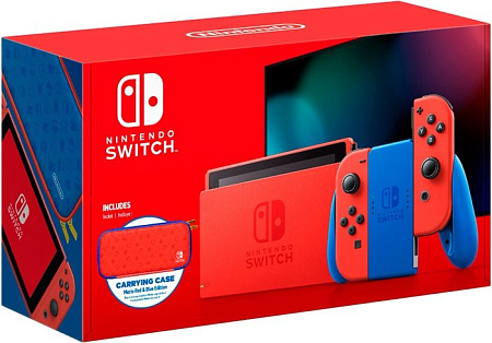 Игровая приставка Nintendo Switch Mario Red & Blue Edition