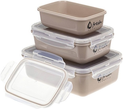 Контейнер Idea Фреш М1424 (капучино)