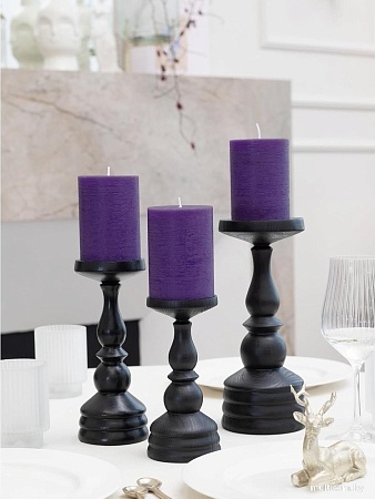 Набор свечей Мелт 100 мм (3 шт, темно-фиолетовый)