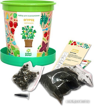 Набор для опытов Happy plant Огурец корнишон hpn-19
