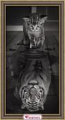 Алмазная мозаика Алмазная Живопись Тигр внутри АЖ-1771