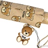 Зонт Moschino 8067-SuperminiD Brush Bear Allover Dark Beige