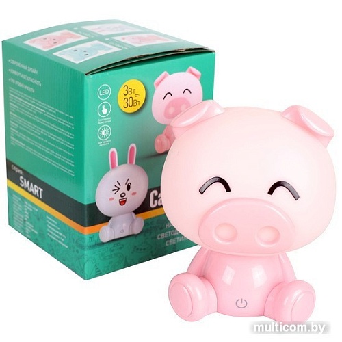 Ночник Camelion KD-891 C14 (розовый)