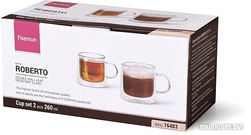 Набор кружек Fissman Roberto 16483