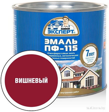 Эксперт ПФ-115М Глянцевый 1.8 кг (вишневый)
