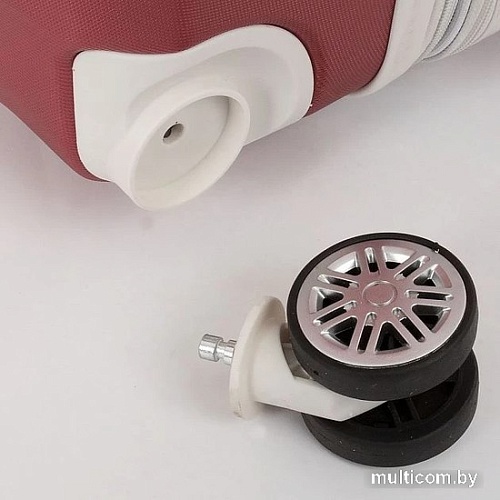 Чемодан-спиннер Grott 263-MD2203/5-24 (бордовый)