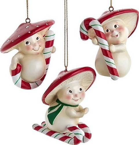 Елочная игрушка Kurt S. Adler Грибочек со сладостью MLM0012