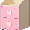 Тумба Горизонт Радуга 400 2 ящика (фламинго)