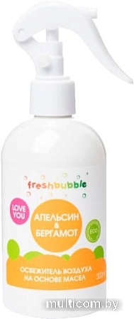 Освежитель воздуха Freshbubble Экологичный Апельсин и бергамот 300 мл