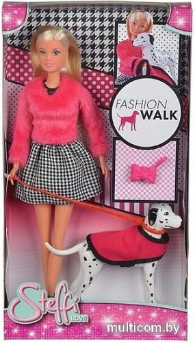 Кукла Simba Steffi Love Штеффи на прогулке с далматинцем 5738053