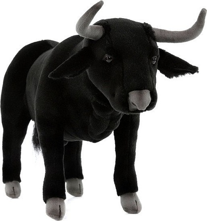 Классическая игрушка Hansa Сreation Бык испанский черный 4862 (40 см)