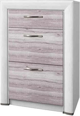 Комод Anrex Olivia 3S/56 (вудлайн кремовый/дуб анкона)