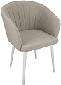 Стул Трия Верона Т6 (белый муар/велюр D002 бежевый)