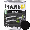 Краска Эмалька ПФ-115 С 0.9 л (черный)