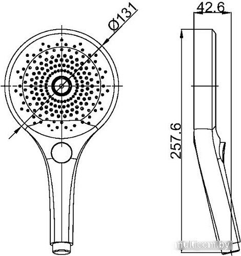 Душевая лейка Maxonor Pure Life PL19-9