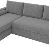 Угловой диван Mio Tesoro Верона левый (рогожка, серый)