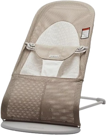 Шезлонг BabyBjorn Balance Mesh 0051.44 (grey/beige)