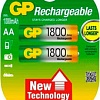 Аккумуляторы GP AA 1800mAh 2 шт. [180AAHC]