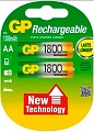 Аккумуляторы GP AA 1800mAh 2 шт. [180AAHC]