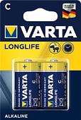 Батарейки Varta Longlife C 2 шт.