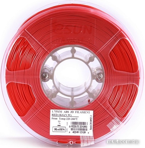 eSUN ABS 1.75 мм 1000 г (красный)