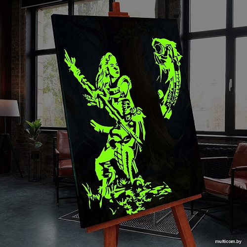 Картина по номерам Молли Хорайзен 40x50 FHR0428