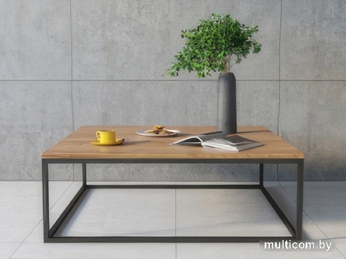 Журнальный столик LoftyHome Мальборк Квадро mb021302 (дуб)