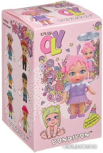 Кукла Bondibon OLY в баночке и шляпе с аксессуарами ВВ3826