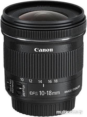 Объектив Canon EF-S 10-18mm f/4.5-5.6 IS STM