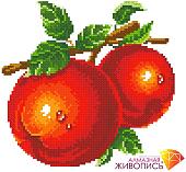 Алмазная мозаика Алмазная Живопись Красные яблоки АЖ-1071