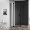 Душевой уголок Cezares SLIDER-AH-1-80-80/90-C-NERO
