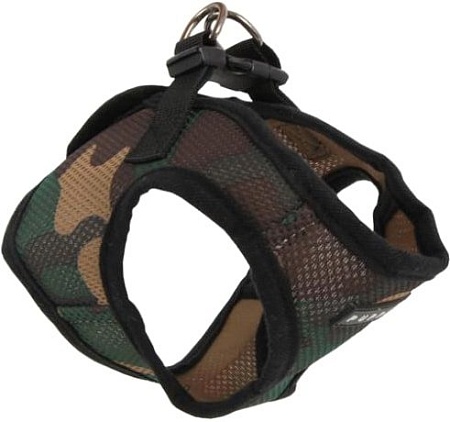 Шлейка-жилетка Puppia Soft Vest PAHA-AH305-CA-3L (камуфляж)