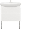 Belux Тумба под умывальник Клермонт Н50-02 (1, белый глянцевый)