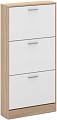 Тумба для обуви Империал 600 3-х дверная (дуб сонома/белый)