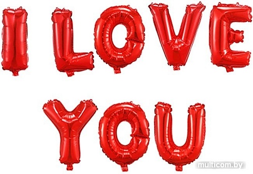 Набор воздушных шаров Darvish I Love You DV-H-1027