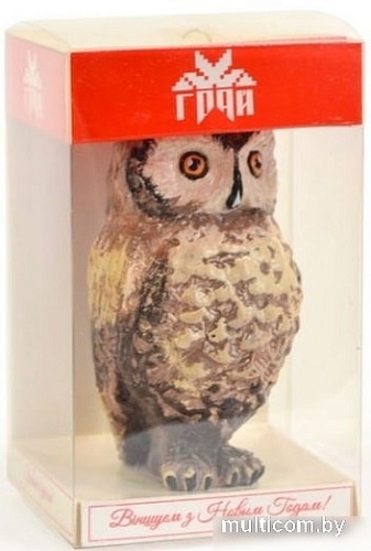 Елочные игрушки Грай Сова ЕГ-11 (коричневый)