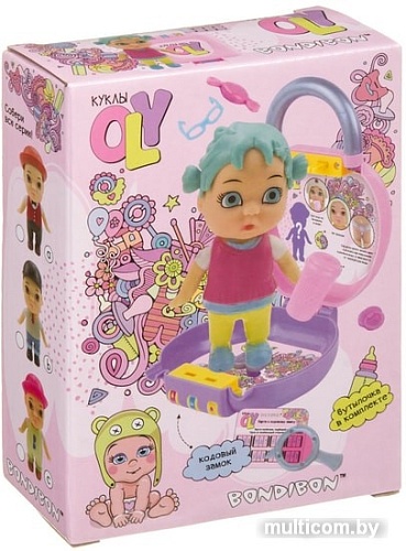 Кукла Bondibon OLY в чемоданчике с аксессуарами ВВ3863