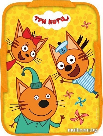 Ледянка Ника ЛПРК4054 (три кота/желтый)