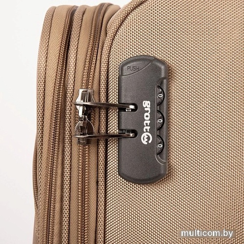Чемодан Grott 262-7005/5-24 (бежевый)