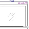 Aqwella Зеркало Империя Emp.02.10/ (W)