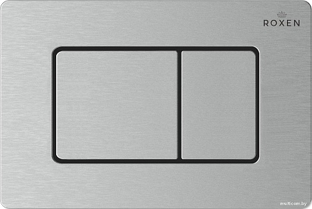 Унитаз приставной Roxen Antares в комплекте с инсталляцией Roxen Attach 5 в 1 968412 (кнопка: сатин)