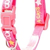 Ошейник Duvo Plus Cool Сats 11168/pink (розовый/желтый)