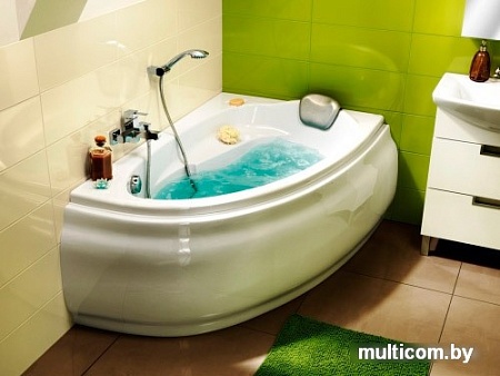 Ванна Cersanit Joanna 140x90 L (с каркасом)