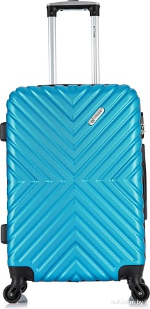 Чемодан-спиннер L'Case New-Delhi BCP-1205 7468 (M, светло-синий)