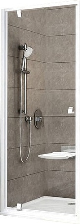 Душевая дверь Ravak Pivot PDOP1 90 (белый/прозрачное)